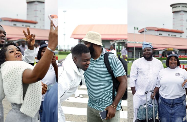 Congratulations: Legendary Actor Femi Adebayo, Kemity_Aunty Sidi, Yemi elesho, Funmi awelewa_Morilli successfully touchdown in ilorin for Thecuteabiola’s Show