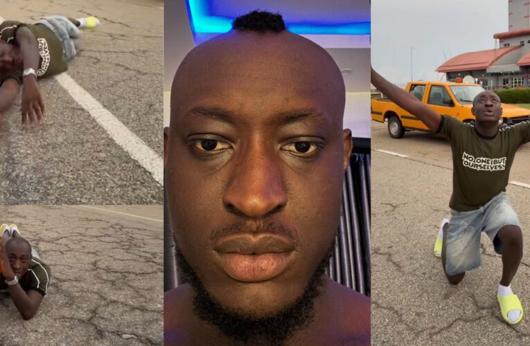 MOMENT OF JOY: Carter Efe Reacts as His U.S. Visa Is Approved