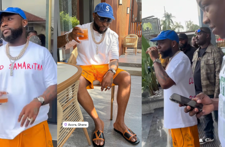 CONGRATULATIONS: Davido successfully touched Accra, Ghana 🇬🇭 