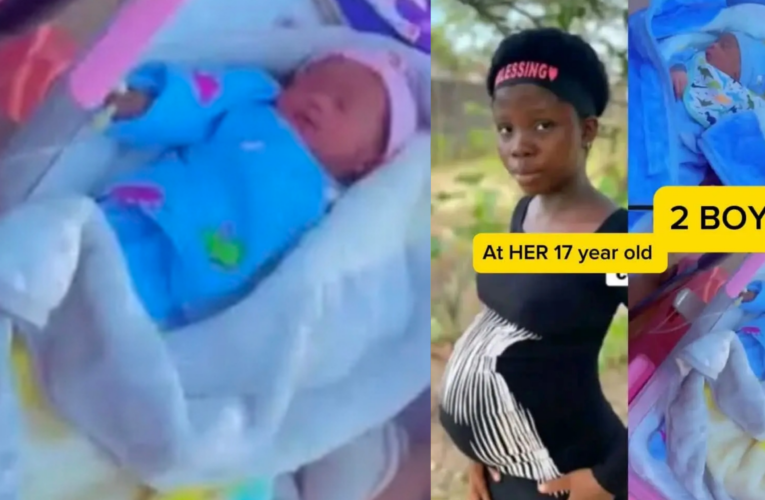 DOUBLE BLESSING: Young Lady Welcomes Healthy Twin Baby Boys