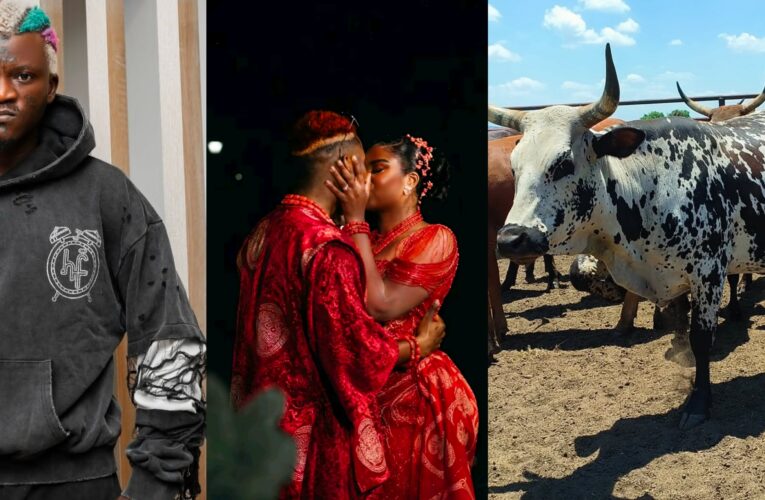 Portable Promises Peller a Cow as Wedding Gift