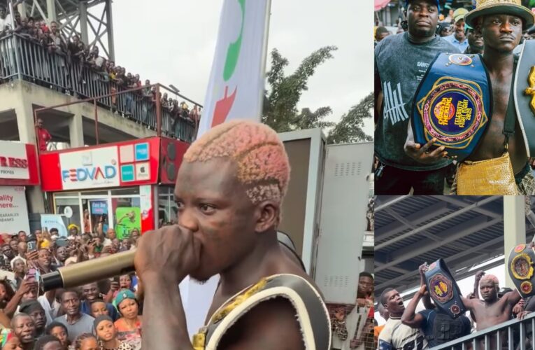 🥊🔥 Portable Steals the Spotlight at Weigh-In Ahead of Okocha Rematch