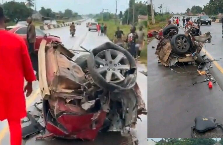 🚨 SHOCKING: Man Survives Horrific Crash After Car Splits Into Two