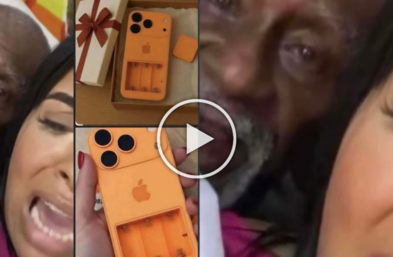 SHOCKING! 😳😭 Lady Cries Out After Allegedly Receiving Toy iPhone 17 From Older Lover!