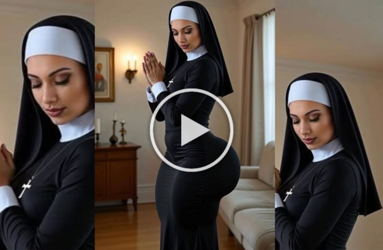 HOLY MARY: WOMAN’S UNUSUAL APPEARANCE LEAVES PEOPLE TALKING!