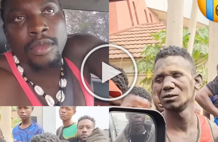 AMAZING MOMENT AS VERYDARKMAN RESCUES SUSPECTED THIEF FROM JUNGLE JUSTICE!