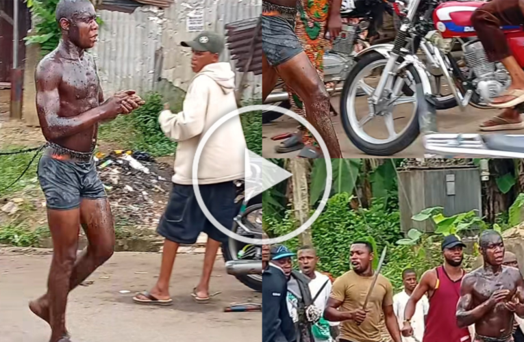 THI€F BUSTED SOMEWHERE IN NIGERIA