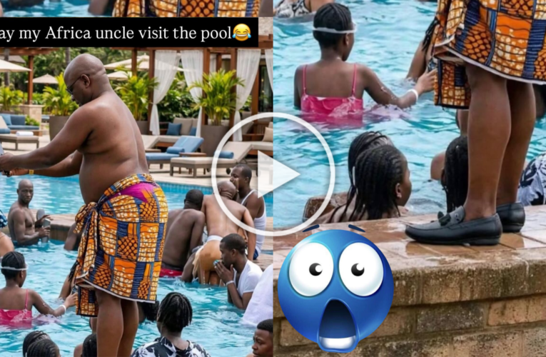 😂AFRICAN UNCLE VISITS A POOL FOR THE FIRST TIME!